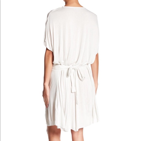 like new AllSaints Aria lace up 100% viscose dress - Picture 2 of 2